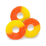 Peach Gummy Rings Bulk Candy (18 lbs)
