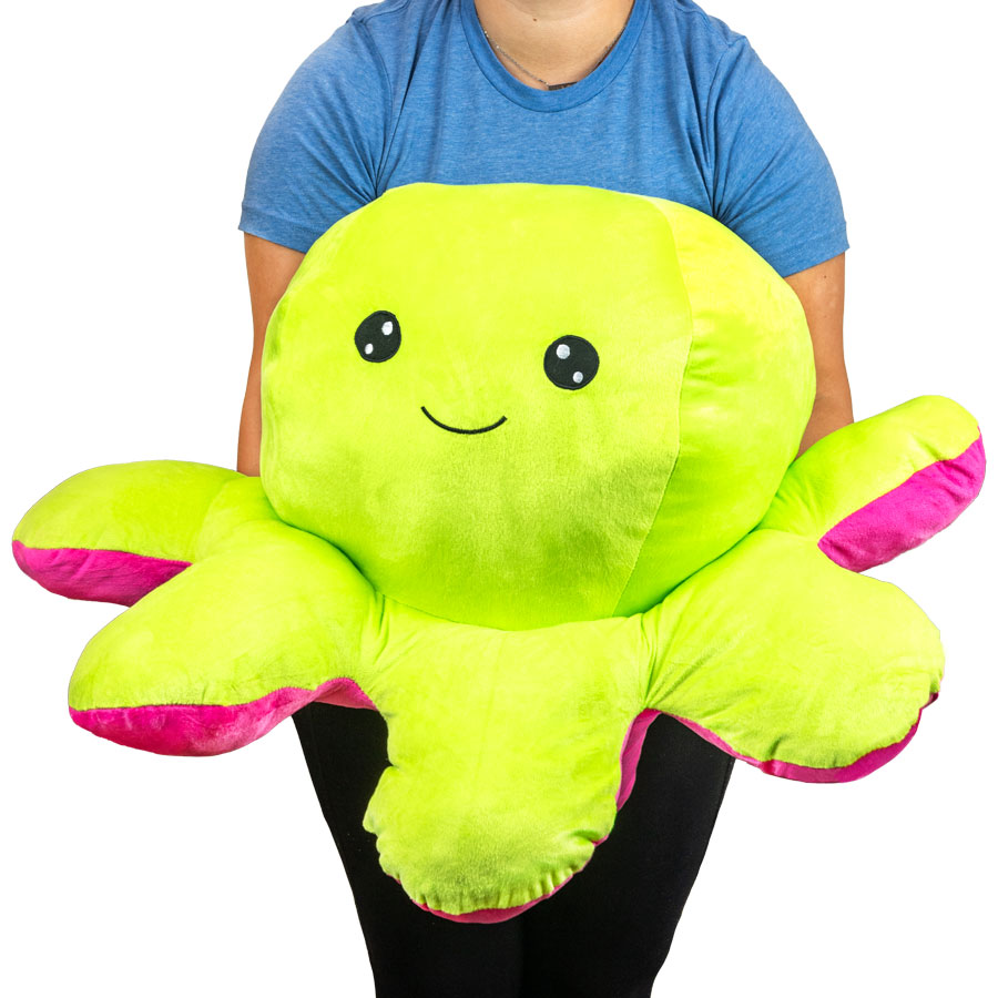 Ollie the Neon Octopus 33 inch Assorted Plush (2 ct)