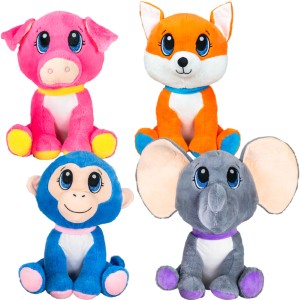Neon Animal Plush 20 inch (1 piece)