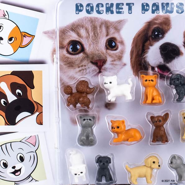 Pocket Paws Figures Vending Capsules (2 inch) 250 ct