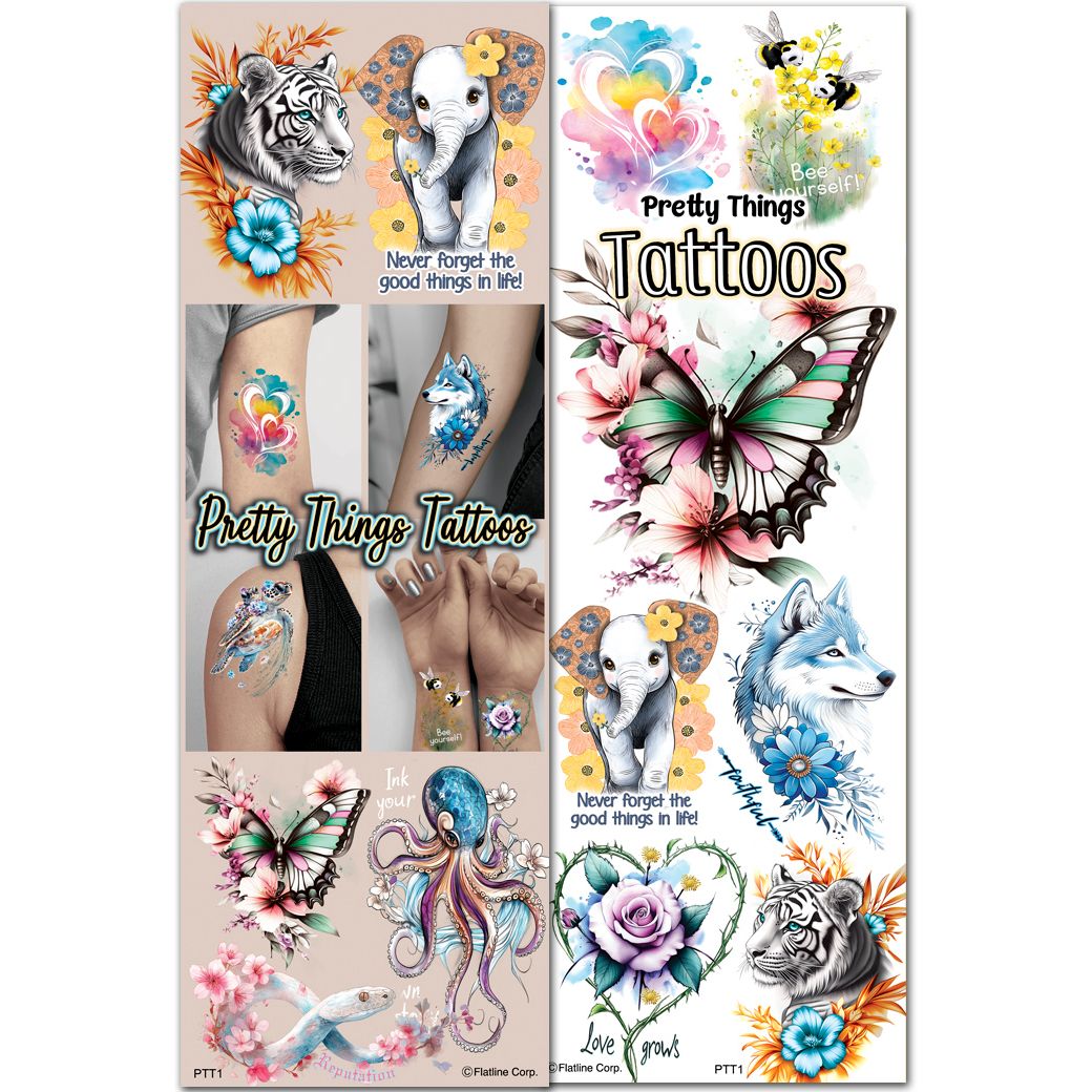 Pretty Things Temporary Tattoos (300 ct)