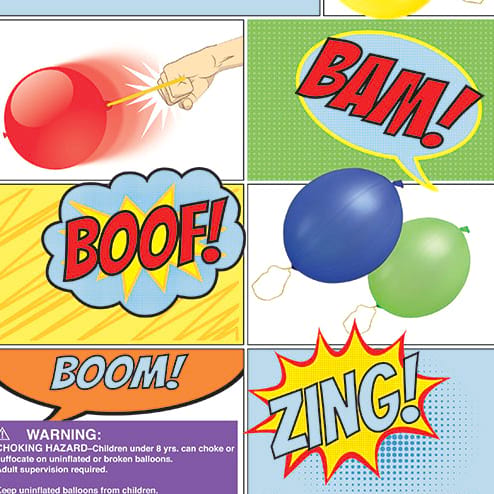 Punch Balloons Vending Capsules (1-inch) 250 ct
