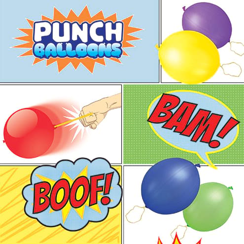 Punch Balloons Vending Capsules (1-inch) 250 ct