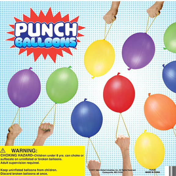 Punch Balloons Vending Capsules (2-inch) 250 ct