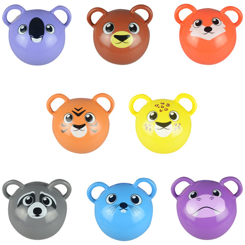 Animal Balls w/ Handles 5 inch Inflatable Balls (250 ct)