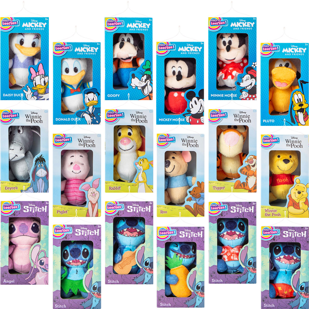 Hanging Disney Boxed Plush Kit (18 ct)