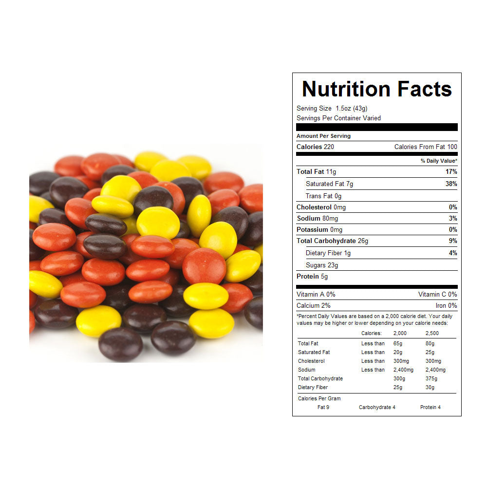 Reeses Pieces Bulk Candy 25 lbs