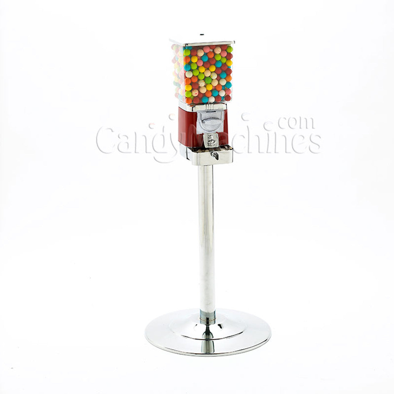 Rhino Pro Single Head Vending Machine with Stand (Red)