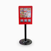 Rhino 3 Column Sticker Tattoo Machine (Red)