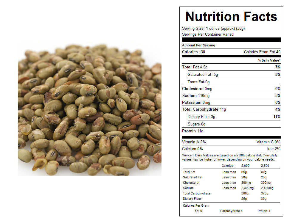 Edamame (Green Soybeans) Roasted and Salted ( 22 lbs)