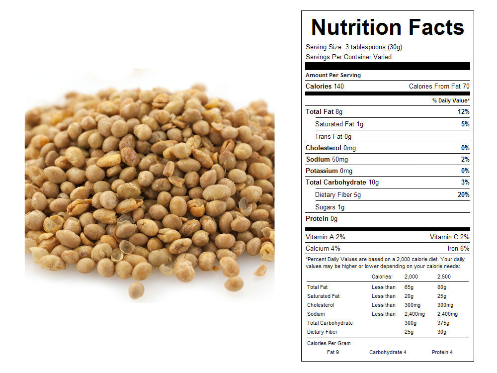 Roasted and Salted Bulk Soy Nuts by CHS 10 lbs