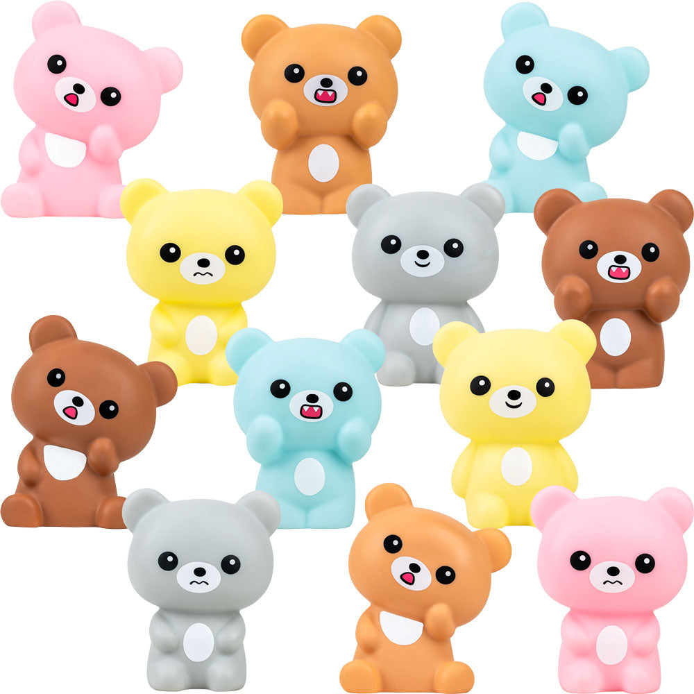 Colorful Rubber Bears (6 inch) 12ct