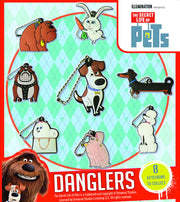 Secret Life of Pets 2D Keychains Vending Capsules (2-inch)
