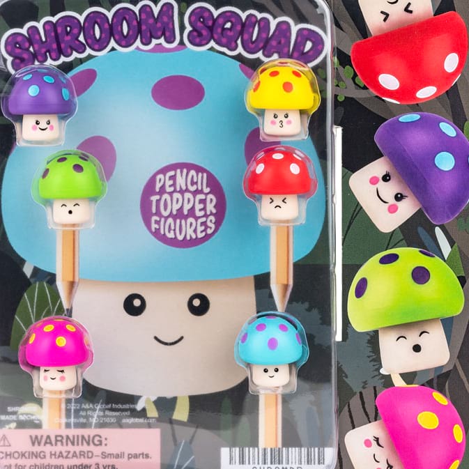 Shroom Squad Figures Vending Capsules (1 inch) 250 ct
