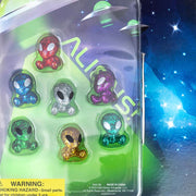 Sitting Glitter Alien Figures Vending Capsules (1-inch) 250 ct