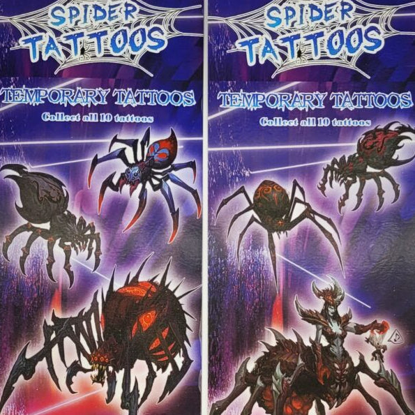 Spider Temporary Vending Tattoos (300 ct)