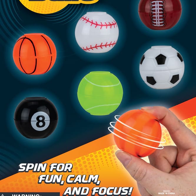 Sports Self Vend Spinner Balls (2 inch) 100 ct