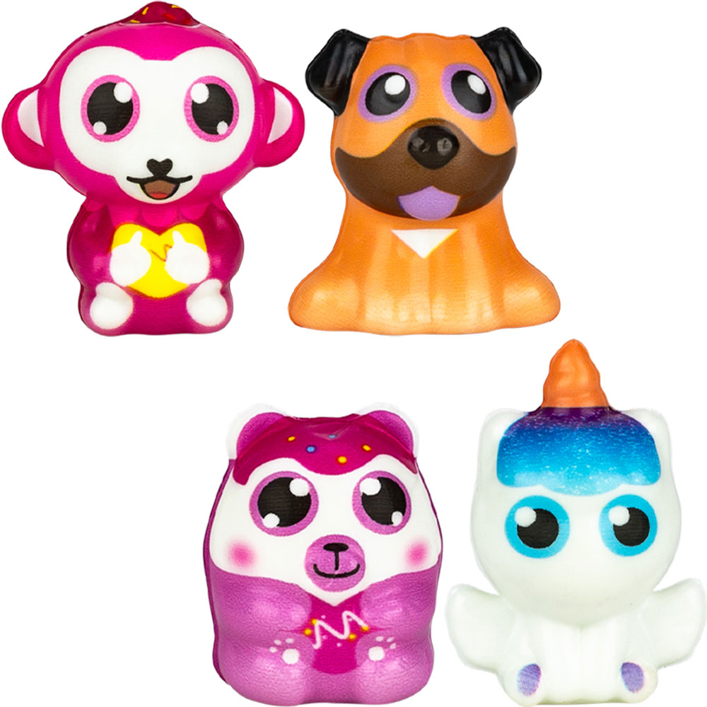 Squishy Big Eye Animal Assortment (1.75in -2 inch) 50 ct