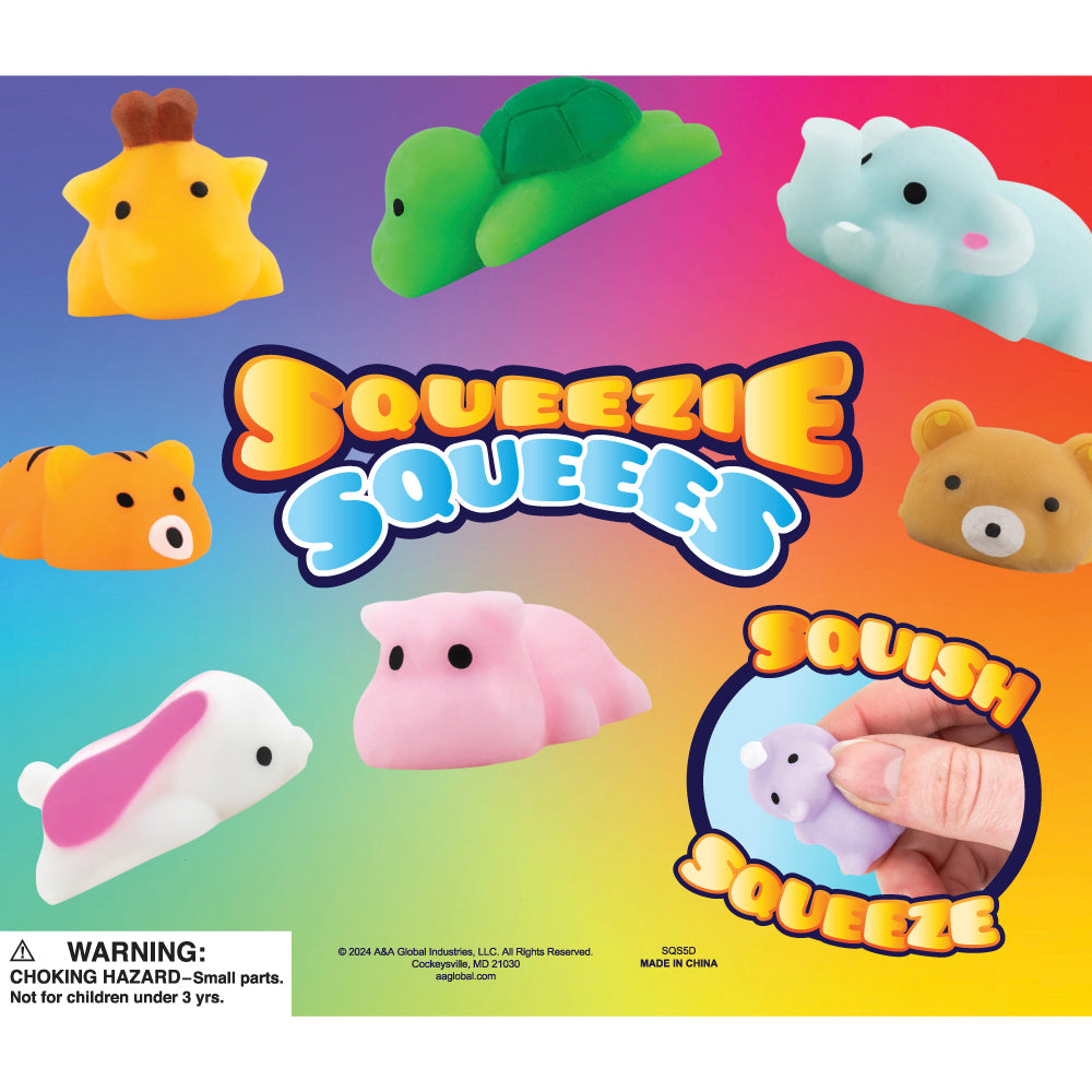 Squeezie Squeees #5 Vending Capsules (2 inch) 250 ct