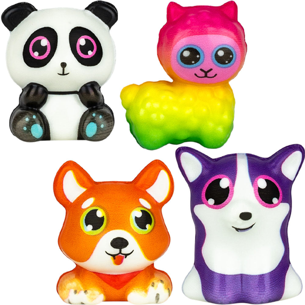 Squishy Big Eye Animal Vending Capsules (2 inch) 250 ct