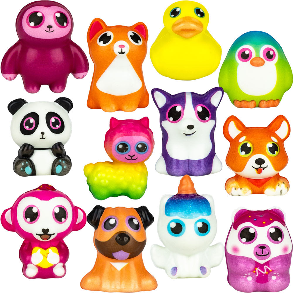 Squishy Big Eye Animal Vending Capsules (2 inch) 250 ct