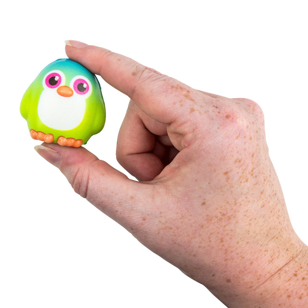 Squishy Big Eye Animal Vending Capsules (2 inch) 250 ct