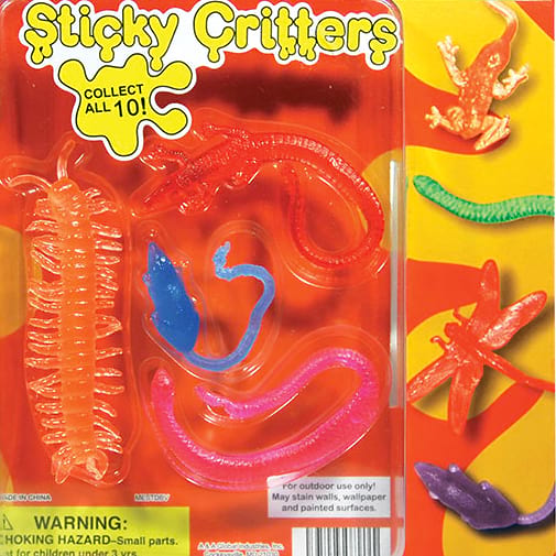 Sticky Critters Vending Capsules (2-inch) 250 ct