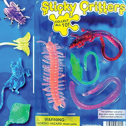 Sticky Critters Vending Capsules (2-inch) 250 ct
