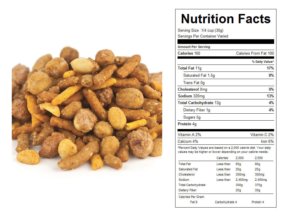 Sweet Cajun Bulk Snack Mix 16 lbs