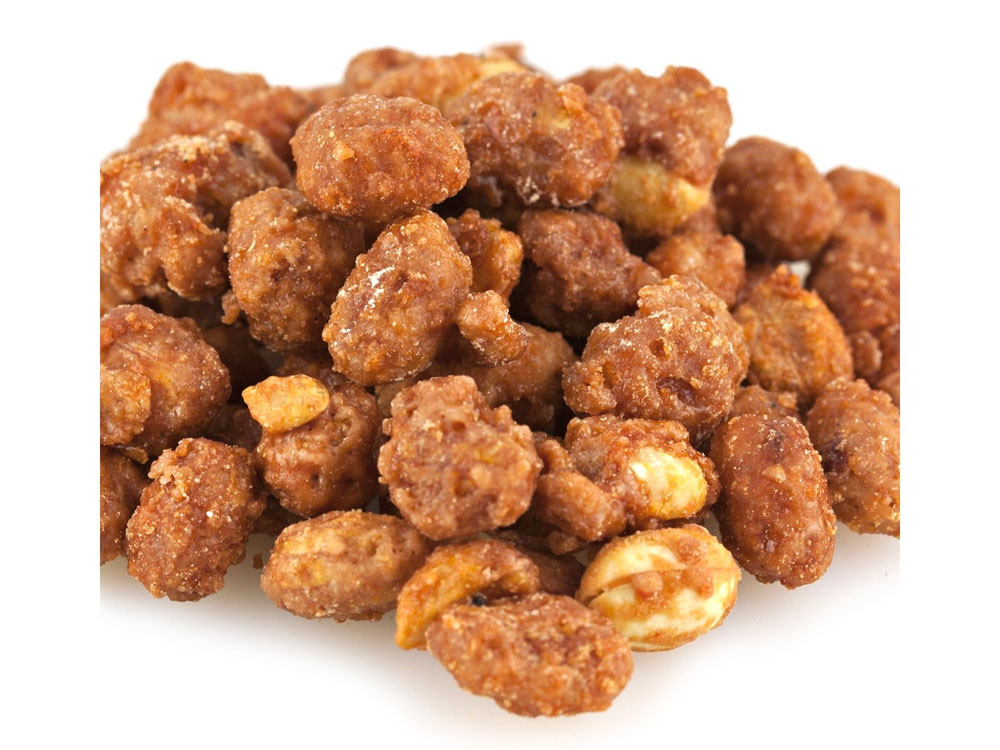 Sweet and Hot Buffalo Coated Bulk Peanuts 25 lbs