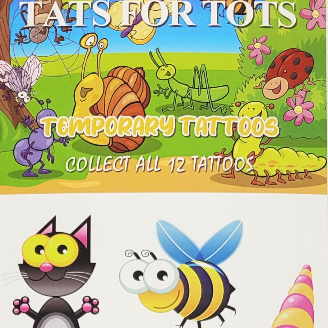 Tats For Tots Temporary Vending Tattoos (300 ct)