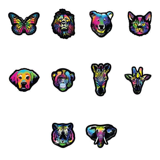 Tie Dye Animal Vending Tattoos