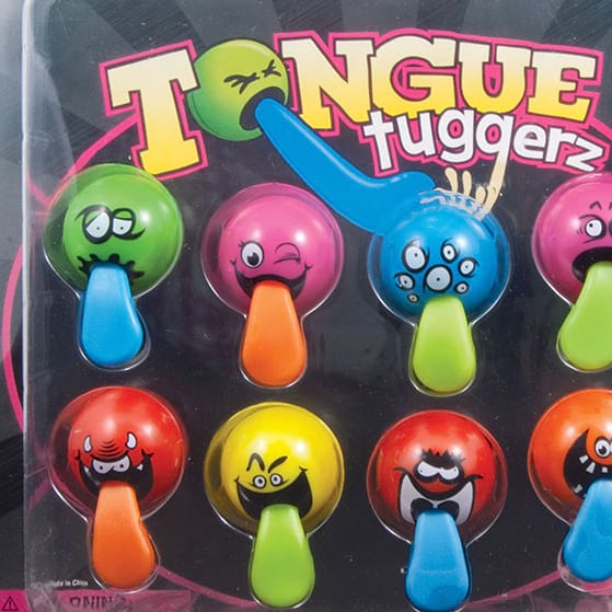 Tongue Tuggerz Vending Capsules (2-inch) 250 ct
