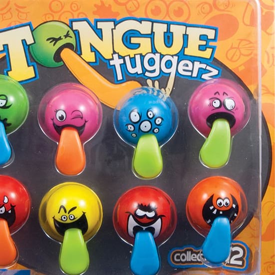 Tongue Tuggerz Vending Capsules (2-inch) 250 ct