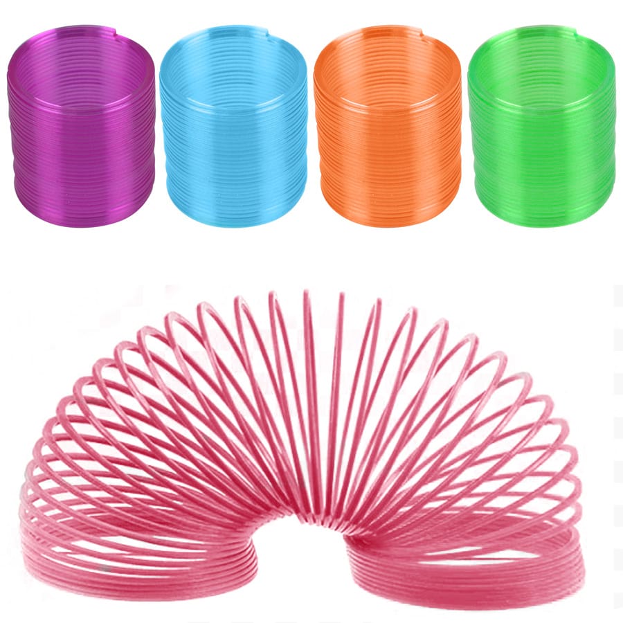 Transparent Coil Springs Vending Capsules (2 inch) 250 ct