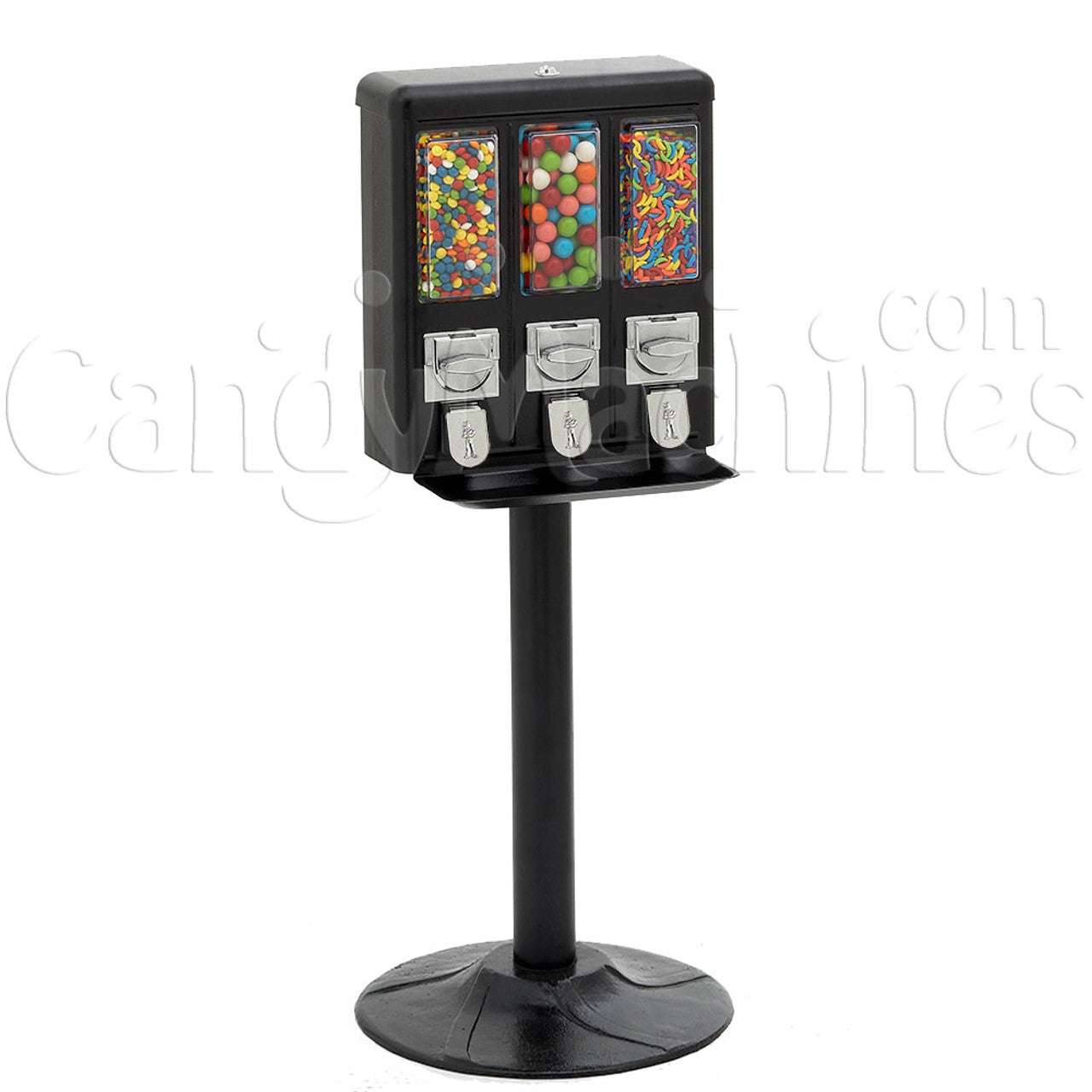 Triple Shop Gumball & Candy Vending Machine