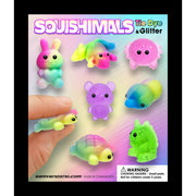 TyeDye Glitter Squishimals Vending Toys (1-inch) 250 ct