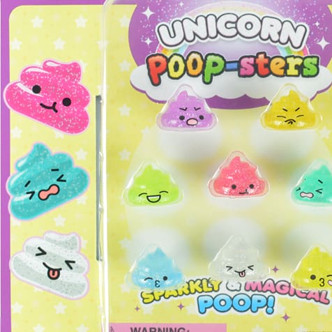 Unicorn Poopsters Vending Capsules (2 inch) 250 ct