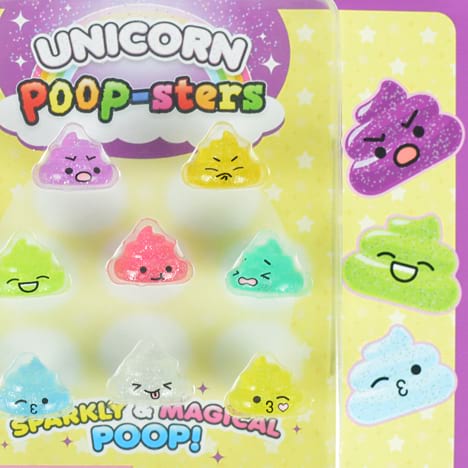 Unicorn Poopsters Vending Capsules (2 inch) 250 ct