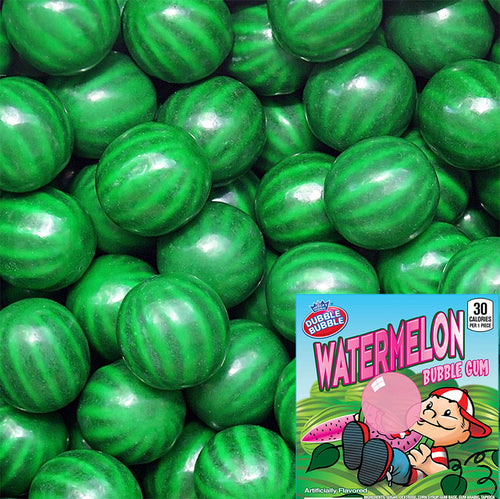 Dubble Bubble Watermelon Gumballs, 1-inch (850 ct)
