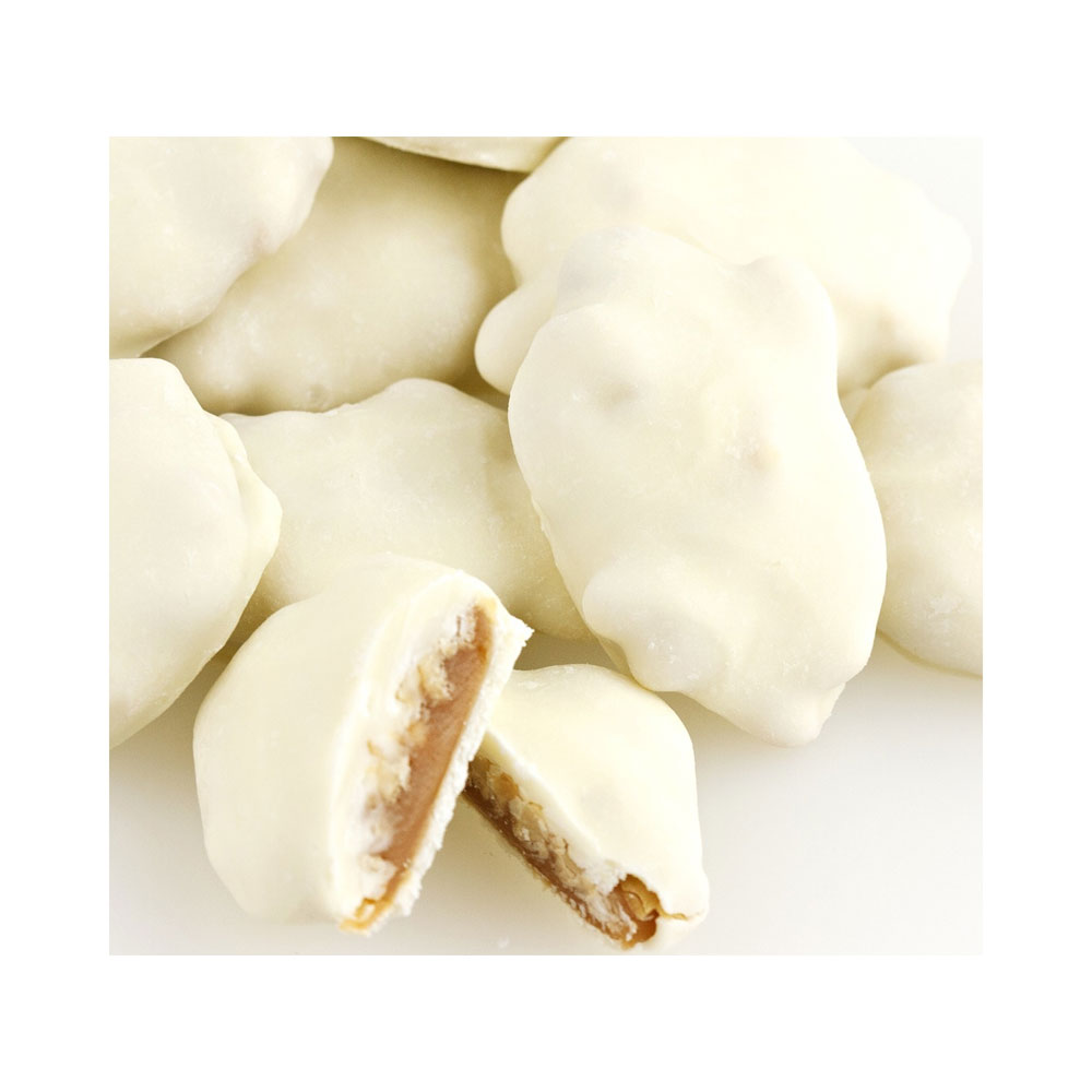 White Cashew Caramel Clusters Bulk Candy 10 lbs