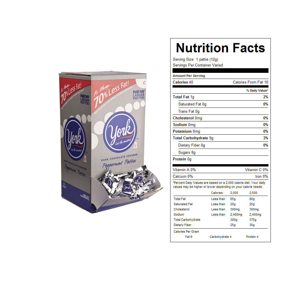 York Peppermint Patties Bulk Candy 175 ct