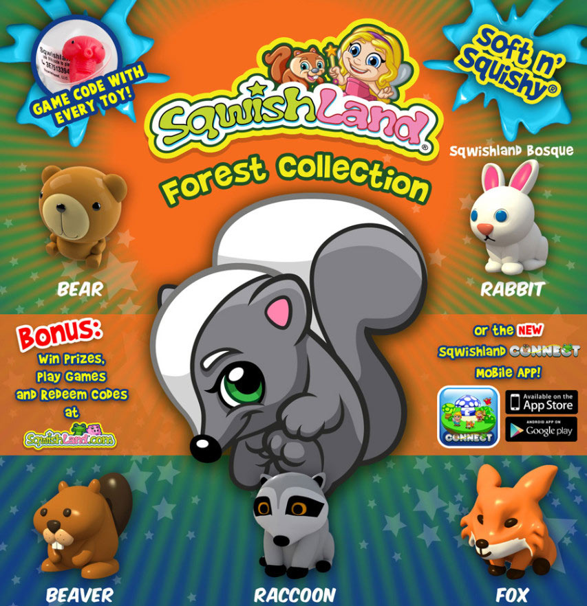 Buy Sqwishland Forest Vending Capsules Vending Machine Supplies For Sale