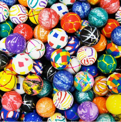 bouncy balls in bulk
