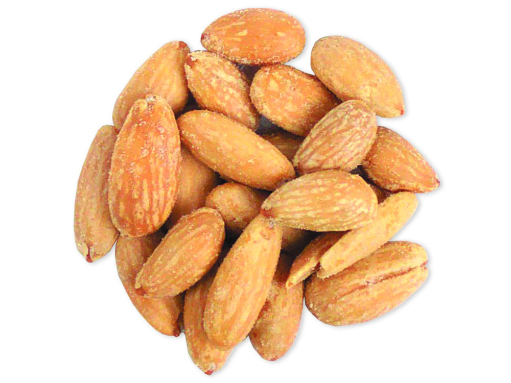 blanched toasted almonds