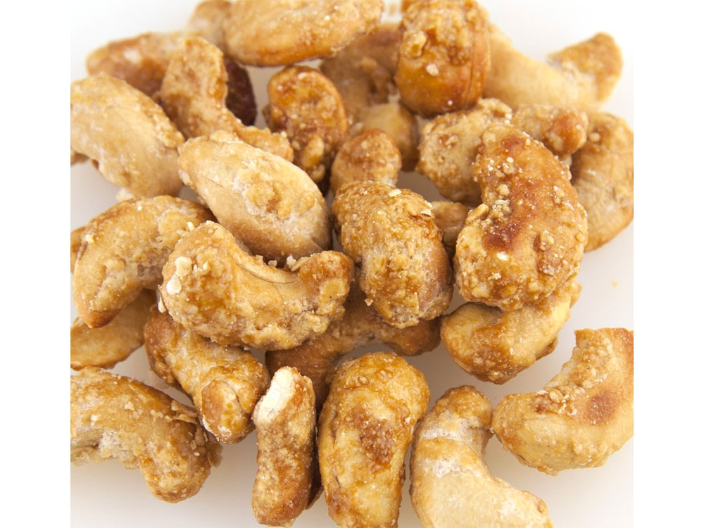 Butter Toffee Coated Bulk Cashews (10 lbs)
