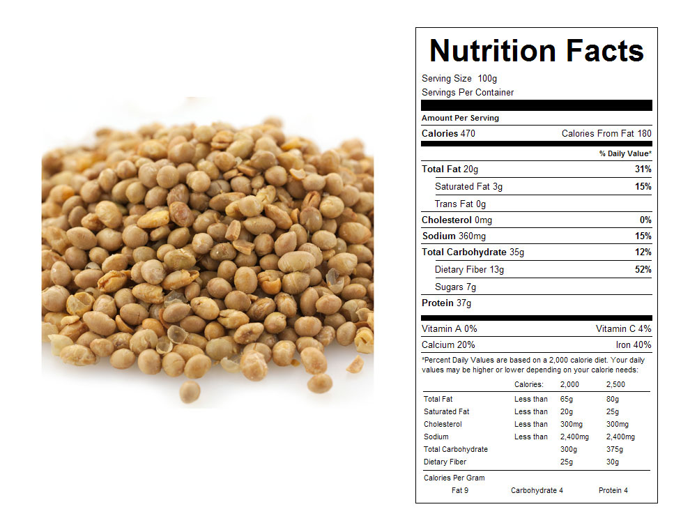 Buy Roasted and Salted Bulk Soy Nuts by Sun Gold (35 lbs) Vending