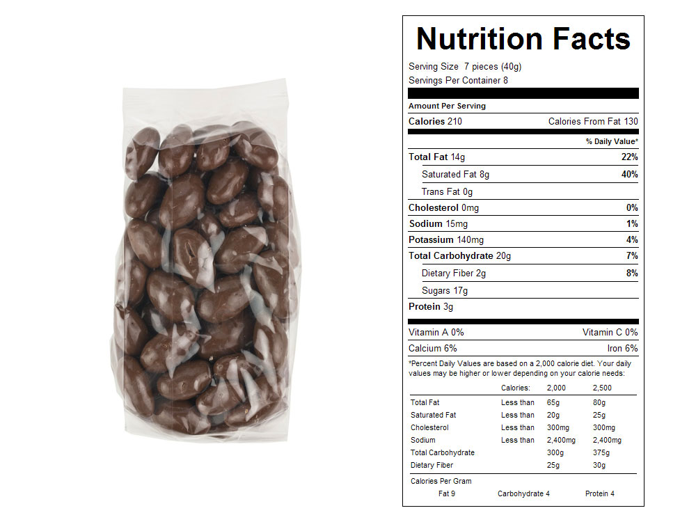 Buy Milk Chocolate Covered Packaged Almonds Vending Machine Supplies