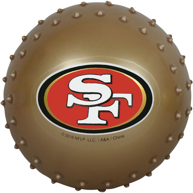 Buy San Francisco 49ers NFL 5 inch Knobby Balls (100 ct ...