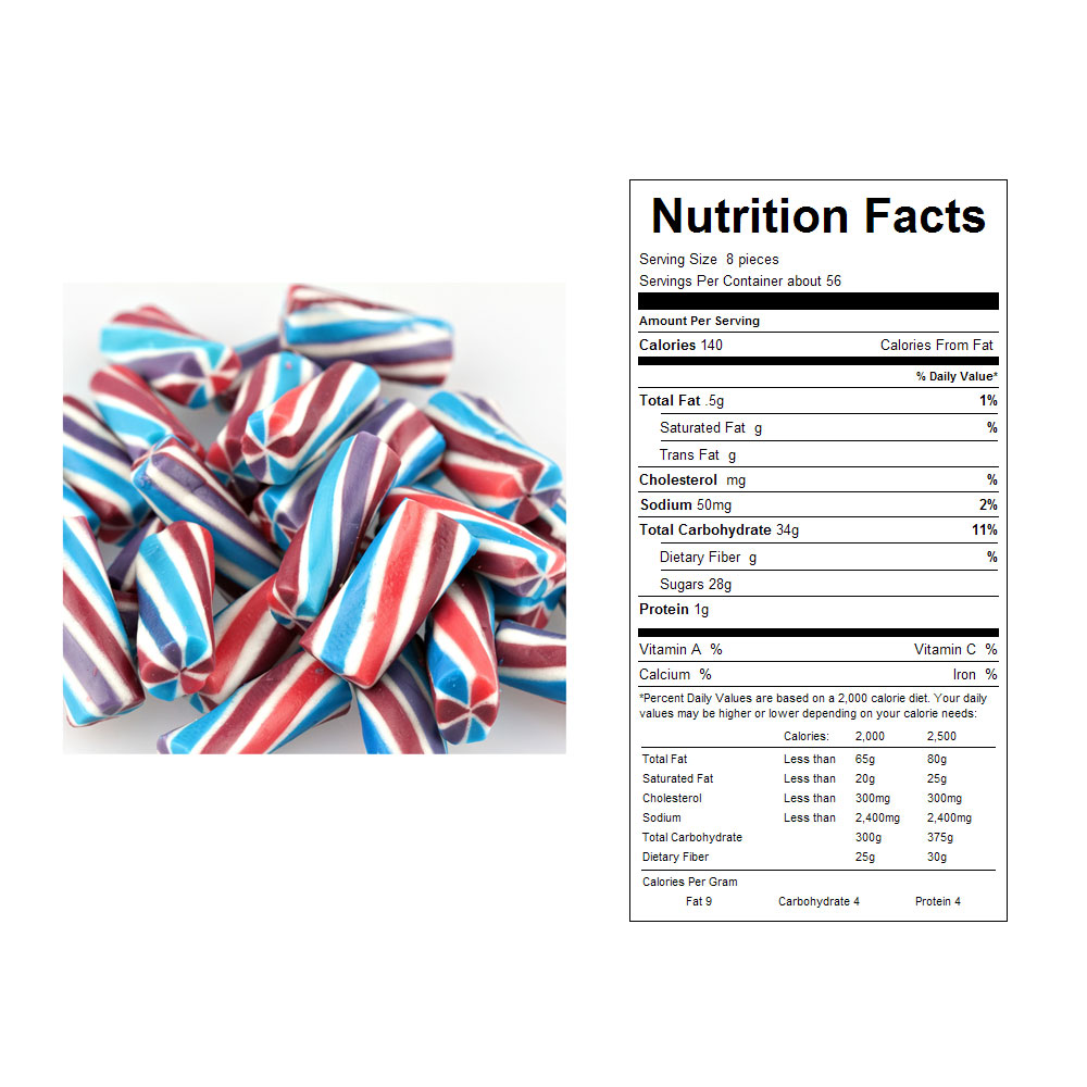 Buy Berry Licorice Bites Bulk Candy (30 lbs) Vending Machine Supplies